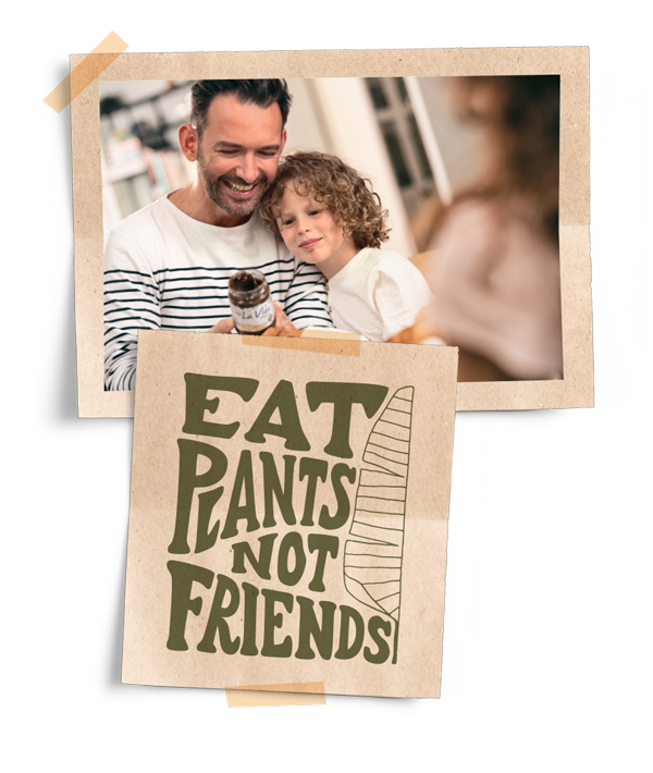 Eat plants not friends